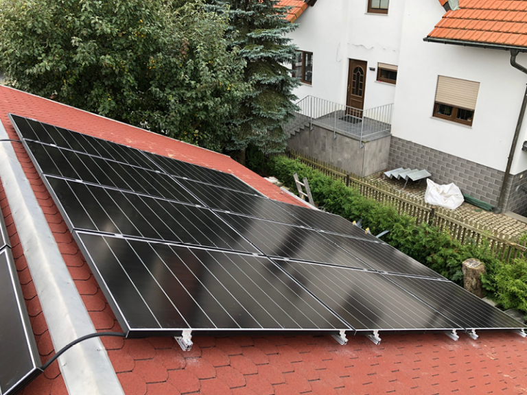Photovoltaik Anlage von iuGSolar für Privat